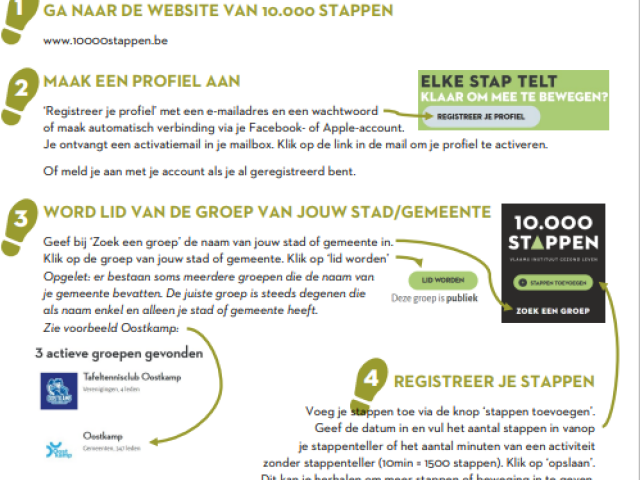 10.000 stappen