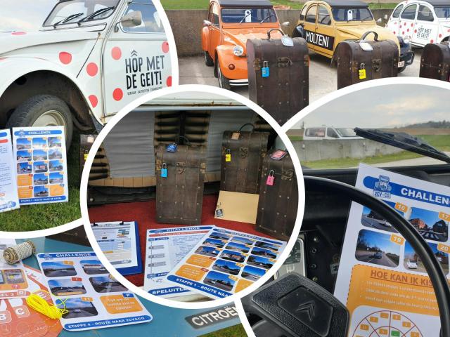 2CV CHALLENGE - kraak de code vanuit een 2CV © 2CV&CO